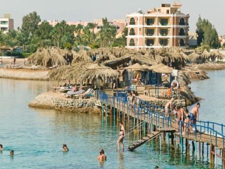 El Samaka Beach Hurghada Esterno foto